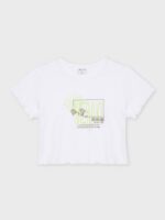 T-shirt Manga Curta Menina