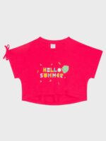 T-shirt Manga Curta Menina