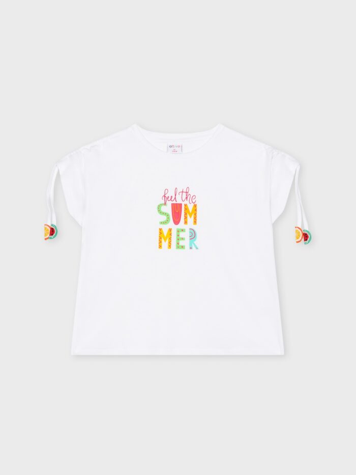 T-shirt Manga Curta Menina - Image 1