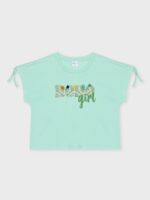 T-shirt Manga Curta Menina