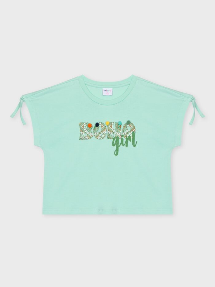 T-shirt Manga Curta Menina - Image 1