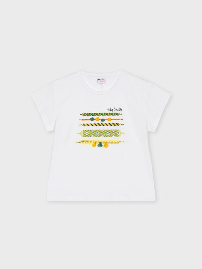 T-shirt Manga Curta Menina - Image 1